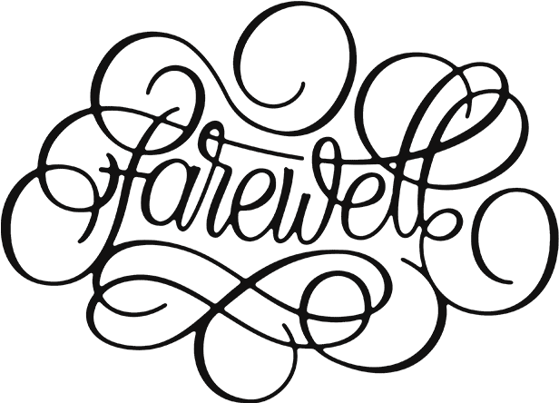 Farewell-main 645×458 Pixels Typography Design, Type - Music Download (645x458), Png Download
