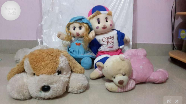 Collection Of Soft Toys - Stuffed Toy (640x480), Png Download