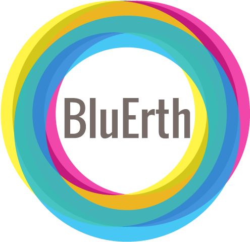 Bluerth Design - Bluetooth (504x491), Png Download