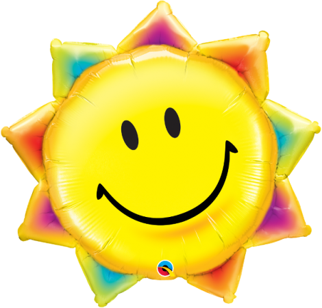 Sunshine Smile Face Balloon - Sunshine Smile (470x450), Png Download
