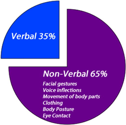 Improving Non Verbal Communication Scientists Leading - Verbal And Non Verbal Communication (532x534), Png Download