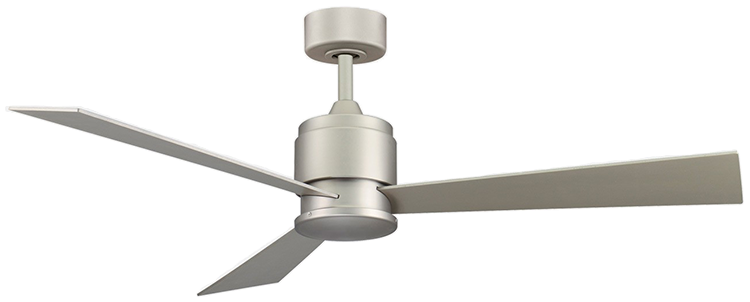 Contemporary Ceiling Fan - Fanimation Fans-fp4630sn-zonix - 54 Ceiling Fan Satin (800x500), Png Download