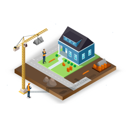 A New Home Construction Loan Is A Loan, In The Form - House (600x400), Png Download