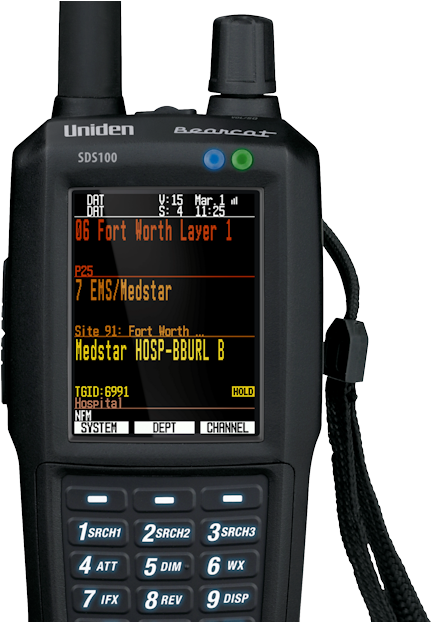 Know What's Going On In Your Community - Uniden Sds100 (471x621), Png Download