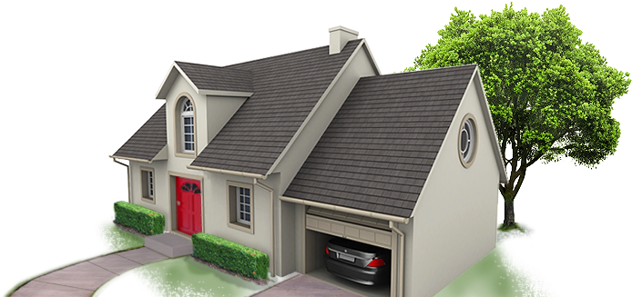 For Online Mortgage Loans - Model Of A House (980x350), Png Download