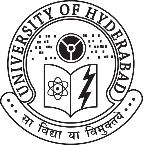 University Of Hyderabad Logo (493x500), Png Download