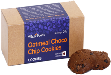 Quick Shop Oatmeal Chocolate Chip Cookies Non Veg - Non Veg Chocolate (364x480), Png Download