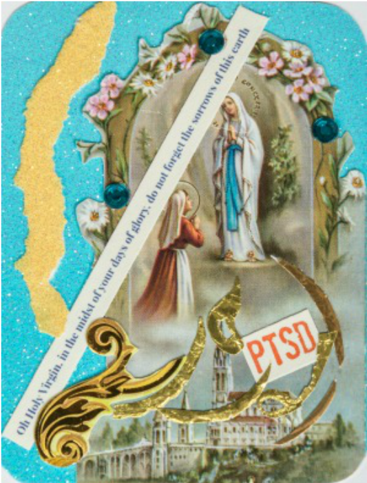 Do Not Forget The Sorrows - Virgen De Lourdes (900x700), Png Download