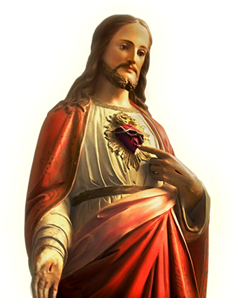 Los Cinco Minutos De Dios, 9 De Septiembre - Missa Do Sagrado Coração De Jesus (339x427), Png Download