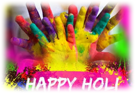 Holi Festival Of Colors - Happy Holi Image 2018 (433x299), Png Download