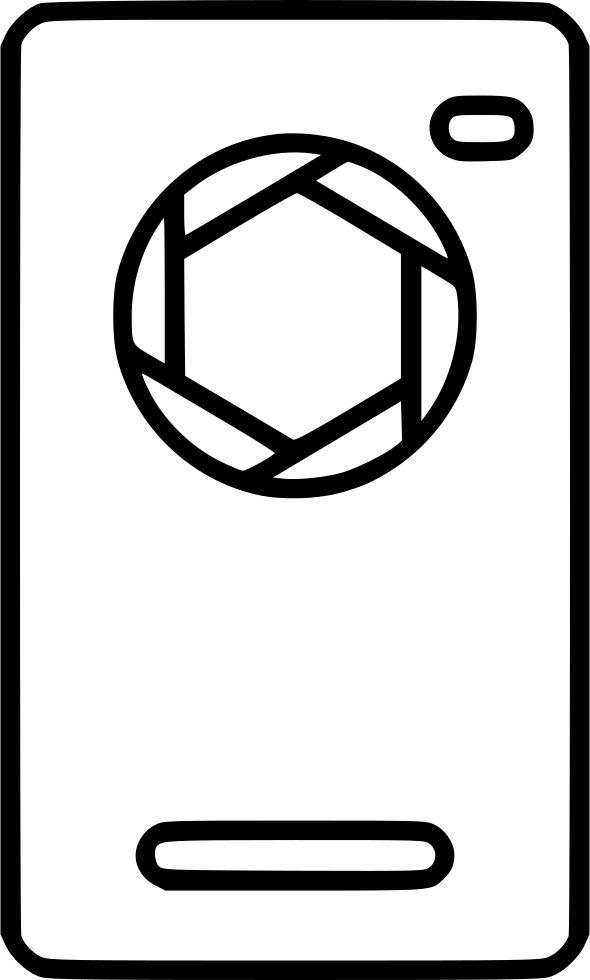 Mobile Camera Comments - Aperture (590x980), Png Download