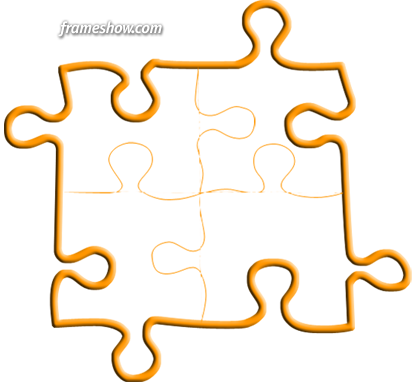 Family Puzzle Photo Frame - Grant Management Project Management (416x382), Png Download