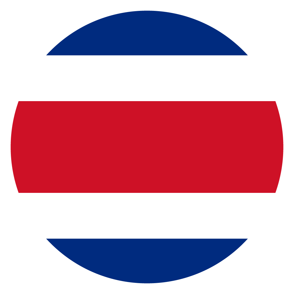 Costa Rica Flag - Costa Rica Flag Png (1000x1000), Png Download