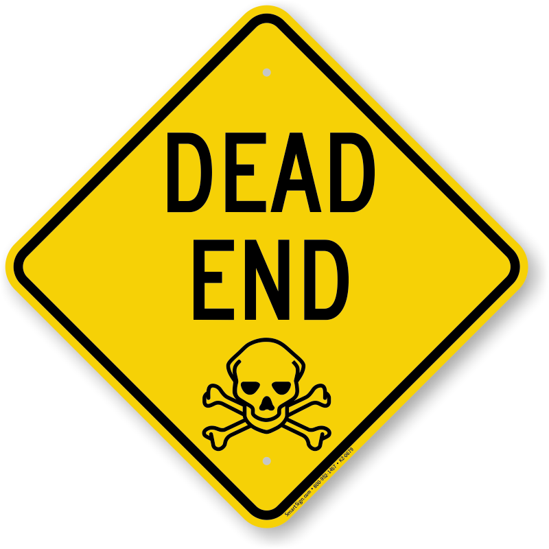 Zoom, Price, Buy - Dead End Sign Png (800x800), Png Download