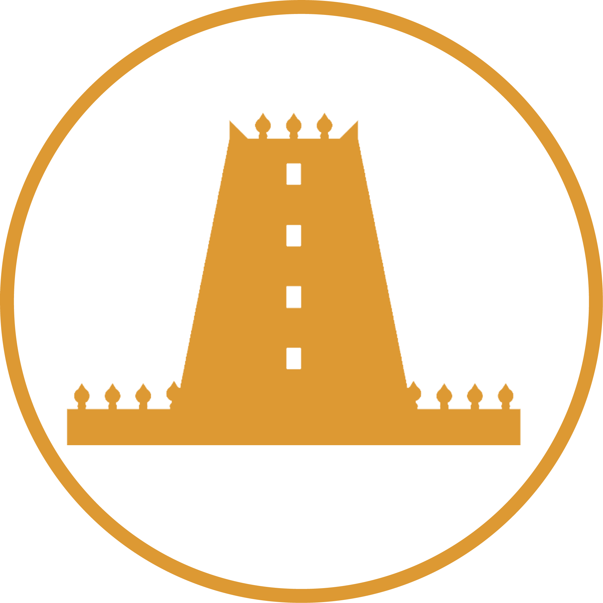 Home - Hindu - Hindu Temple Temple Silhouette (1983x1983), Png Download