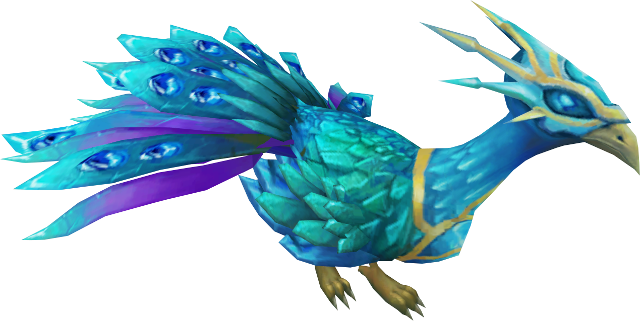 Crystal Runescape Wiki Fandom Powered By Wikia - Peacock Runescape (1269x638), Png Download