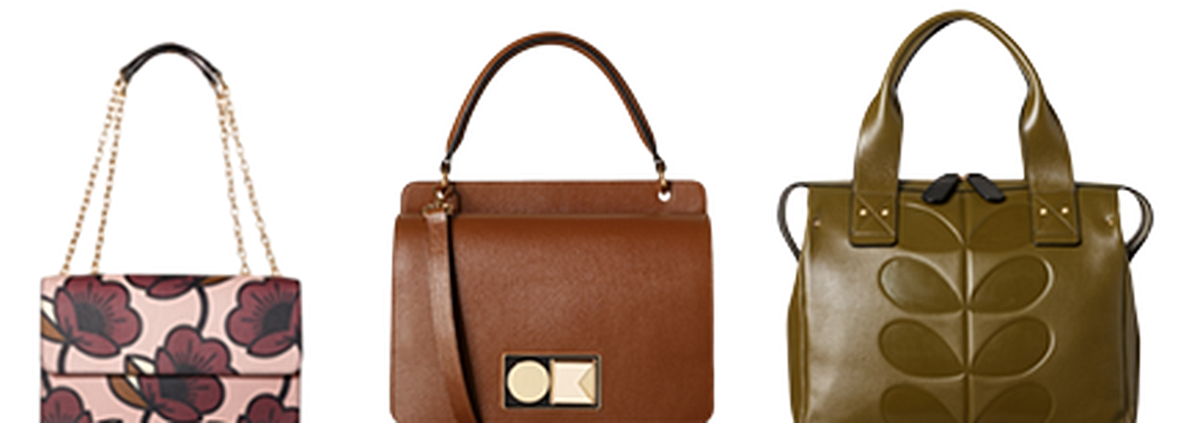 Orla Kiely - - Orla Kiely Textured Embossed Stem Margot Tote Bag Spruce (1154x385), Png Download