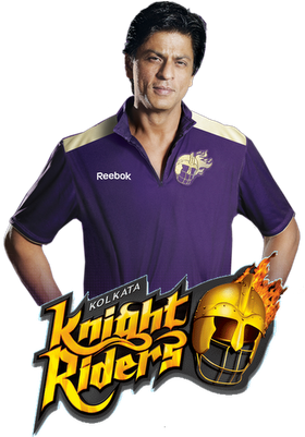 Kolkata Knight Riders - Kolkata Knight Riders Srk (303x400), Png Download