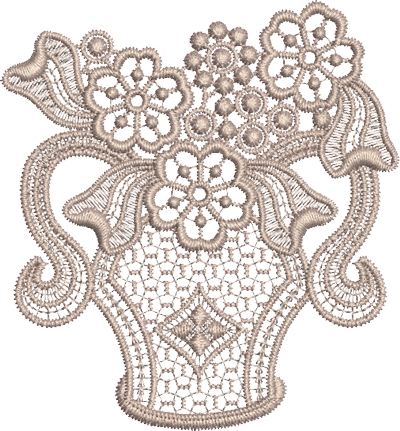 Embroidery Free Download Png - Embroidery (400x431), Png Download