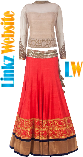 Easily Add Png Females And Girls Dresses Images On - Lehenga Full Blouse Designs By Manish Malhotra (292x525), Png Download