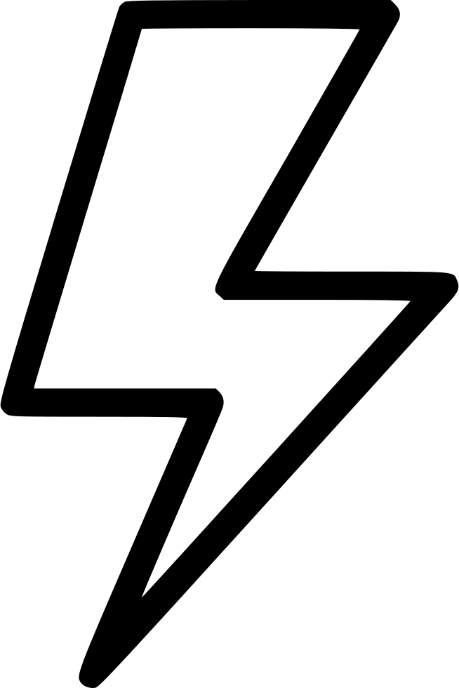 Thunder Lightning Flash Light - Icon (654x980), Png Download