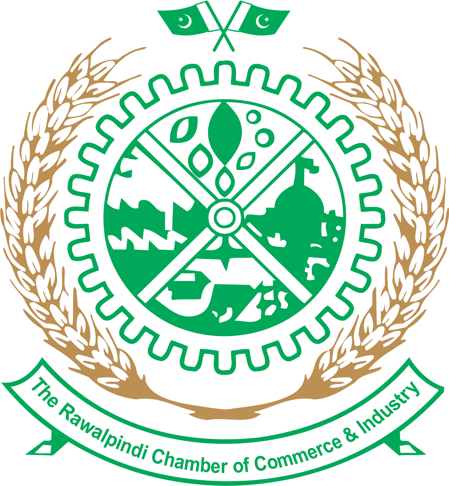 Rcci, Bcci Sign Mou To Promote Business Opportunities - Rawalpindi Chamber Of Commerce Logo (2075x2054), Png Download
