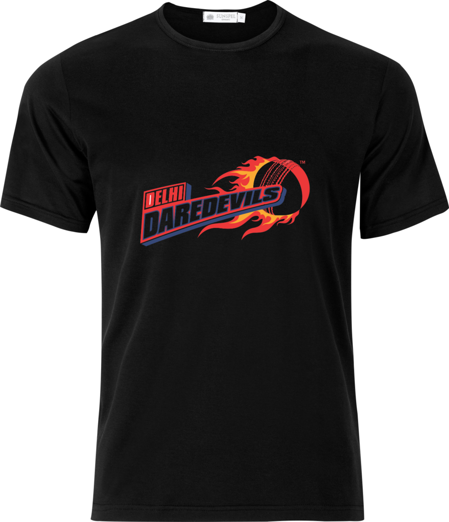 Delhi Daredevils Logo Tee - Gary Numan T Shirts Uk (879x1023), Png Download