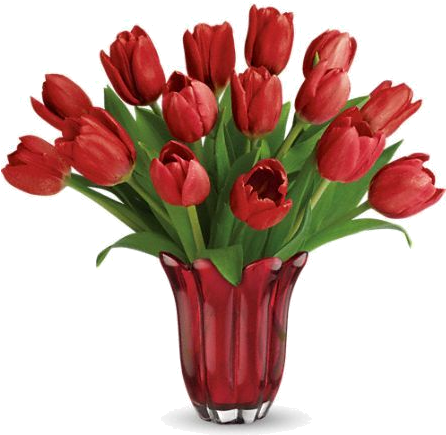 Bouquet Flowers (445x550), Png Download