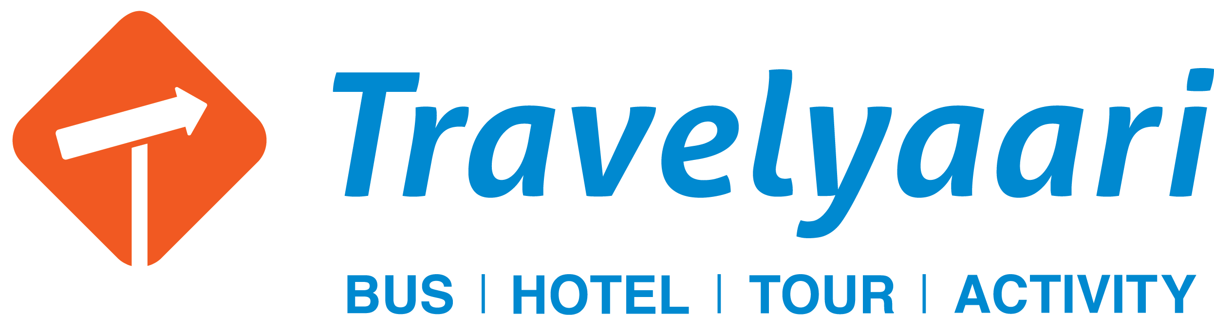 Abhibus Is Royal Challengers Bangalore's Official Bus - Travelyaari Logo (2625x879), Png Download