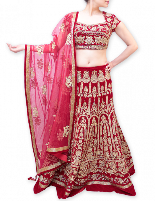 Lehenga (540x700), Png Download