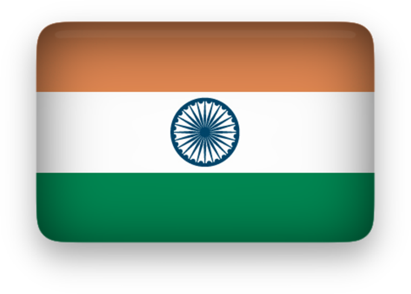 Country Information - India - India Flag Icon Png (1431x1024), Png Download