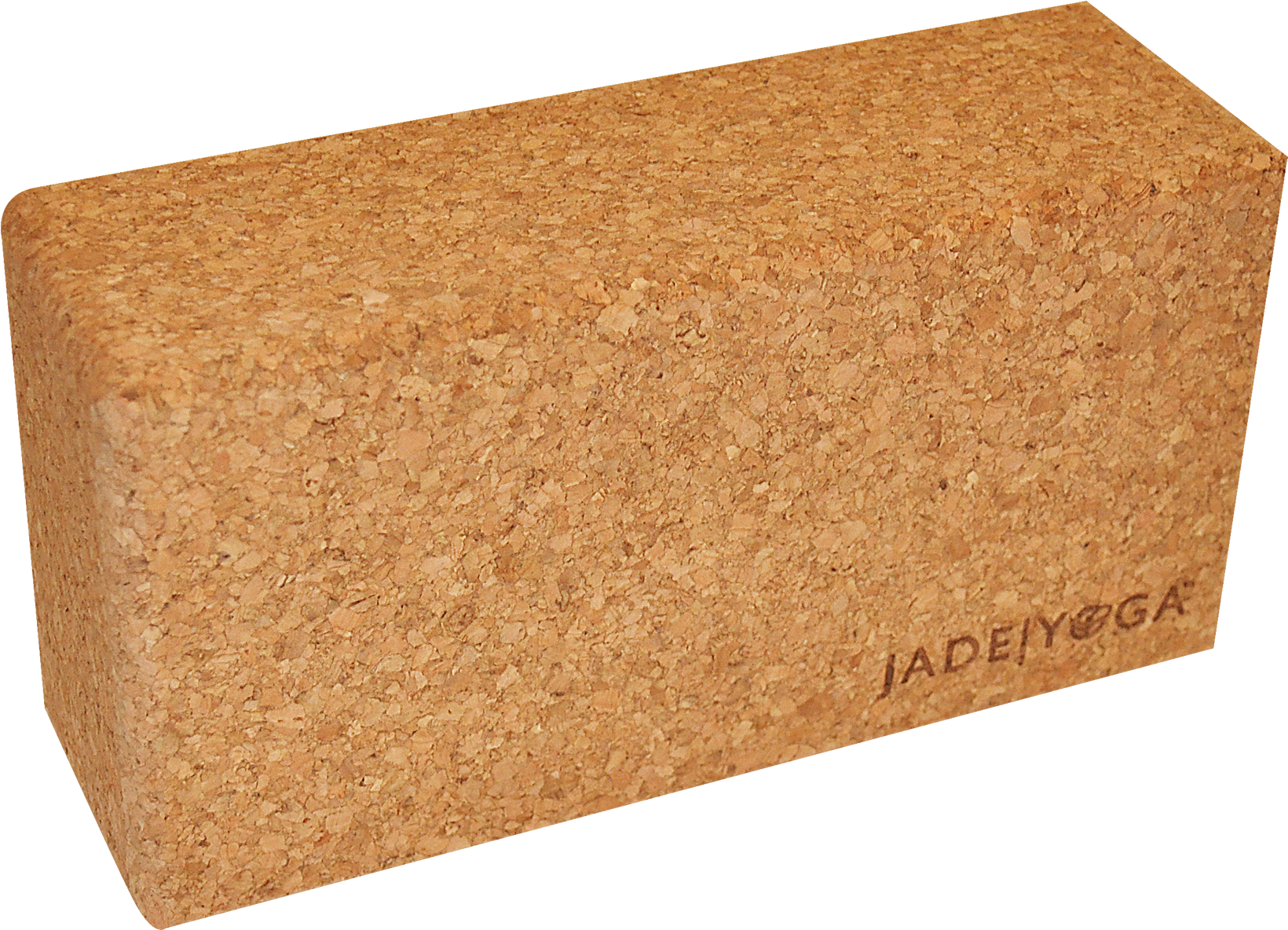Yoga Blocks - Jade Yoga Cork Block (small) (1750x1294), Png Download