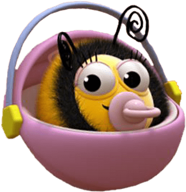 The Hive Babee In Cot - Hive Babee (400x400), Png Download