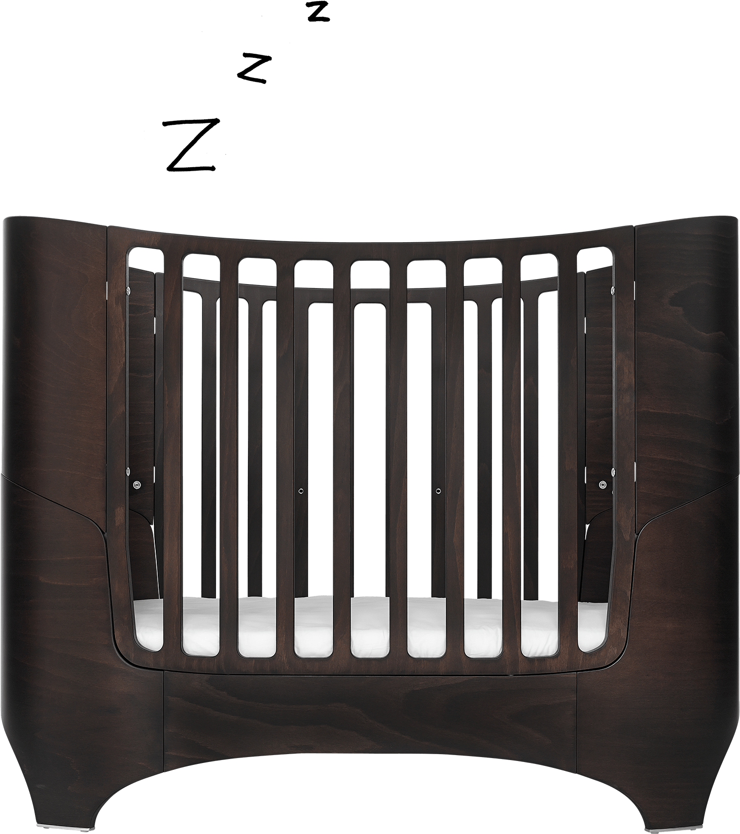 A Good Bed Is Much More That Just An Item Of Furniture - Wooden Baby Cot Convertible Cot Completo 210730-07 (1780x1780), Png Download