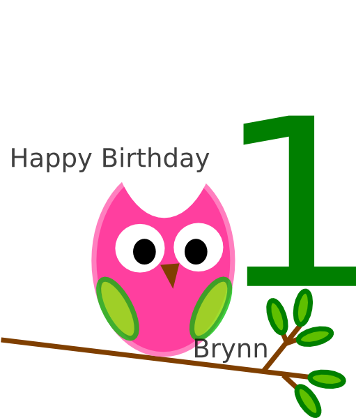 Birthday Owl Clip Art - Cute Halloween Clip Art (576x598), Png Download