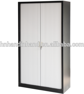 Metal Roller Shutter Door Filing Cabinet Pvc Door Cabinet - Wardrobe (350x350), Png Download