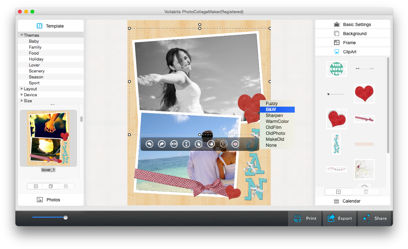 Choose A Layout Or Template From Photocollagemaker - Genuine Health Multi+ Daily Glow With Collagen (1312x807), Png Download