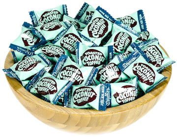 Cefa Coconut Tender Toffee/sweet/origanal Taste Of - Confectionery (400x320), Png Download