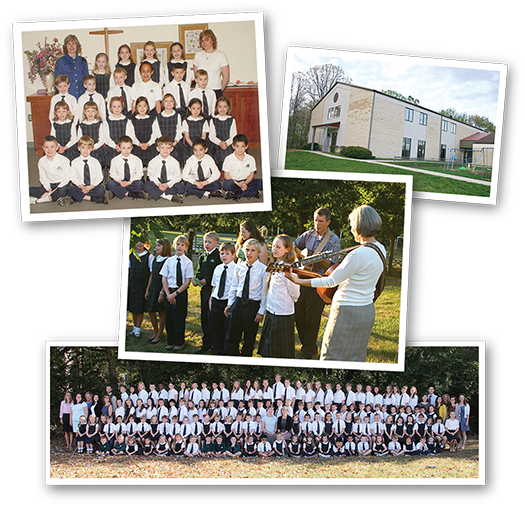 A Small Group Of Parents And Educators Founded Lorien - Collage (550x538), Png Download