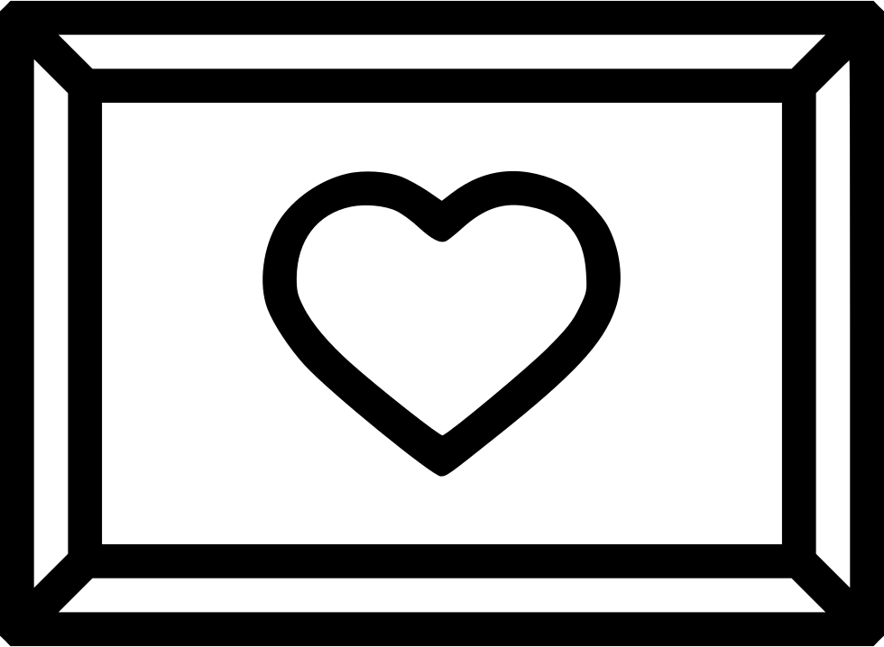 Romantic Valentine Day Photo Frame Memory Picture Heart - Mathematics (980x718), Png Download