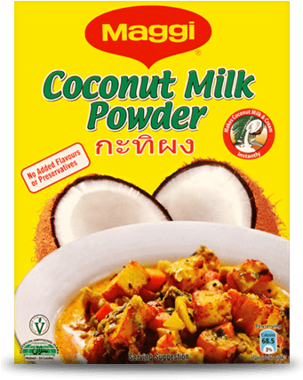 Maggi® World Foods Coconut Milk Powder - Maggi Coconut Milk Powder Mix - 300g (340x480), Png Download