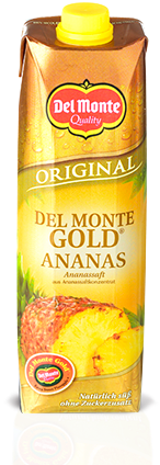 100% Del Monte Gold® Pineapple Juice - Convenience Food (331x505), Png Download