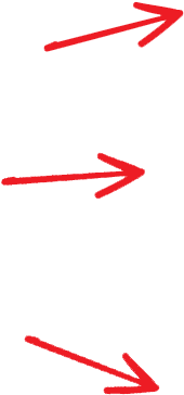 Arrows-icon (257x520), Png Download