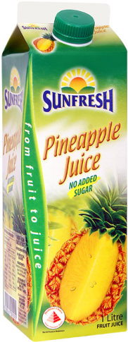 Sunfresh Mango Nectar 1l (500x500), Png Download