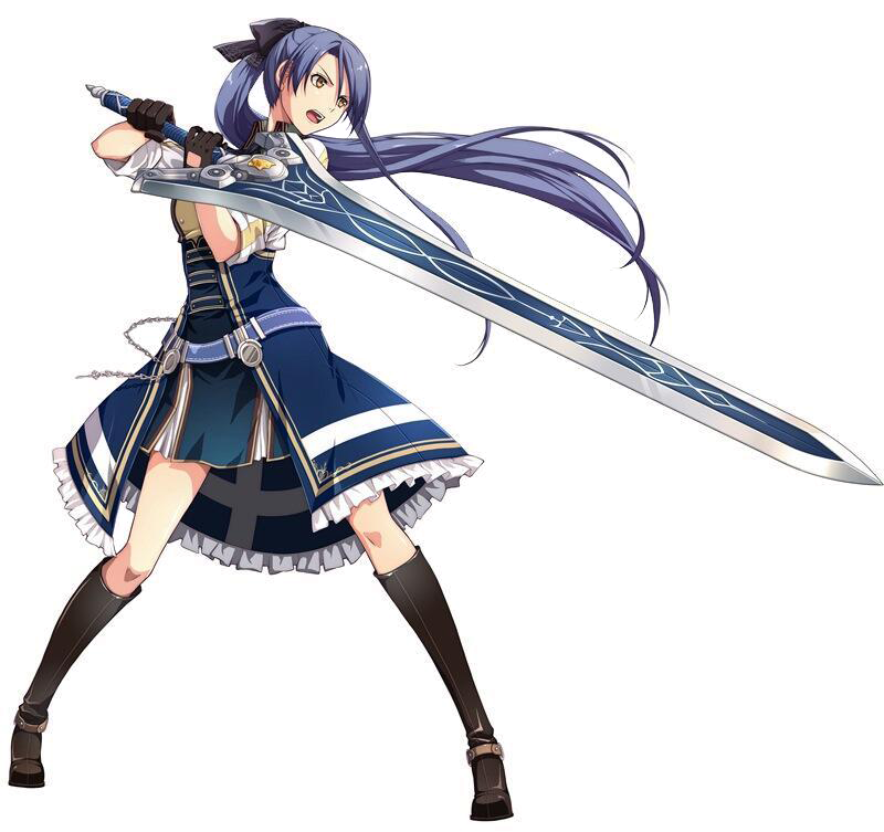 Laura S Arseid Sen2 Stance - Legend Of Heroes Sen No Kiseki Ii 2015 Calendar (800x753), Png Download