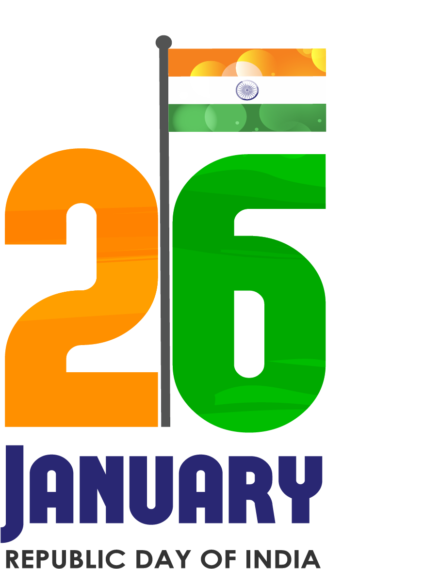 Republic Day Png Download Image - Indian Flag Independence Day (3228x1263), Png Download