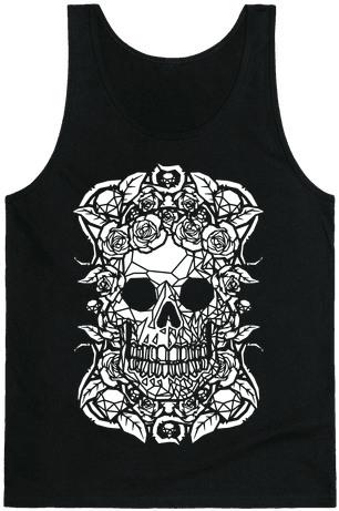 Punk Diamond Skull Tank Top - Gay Satan (484x484), Png Download