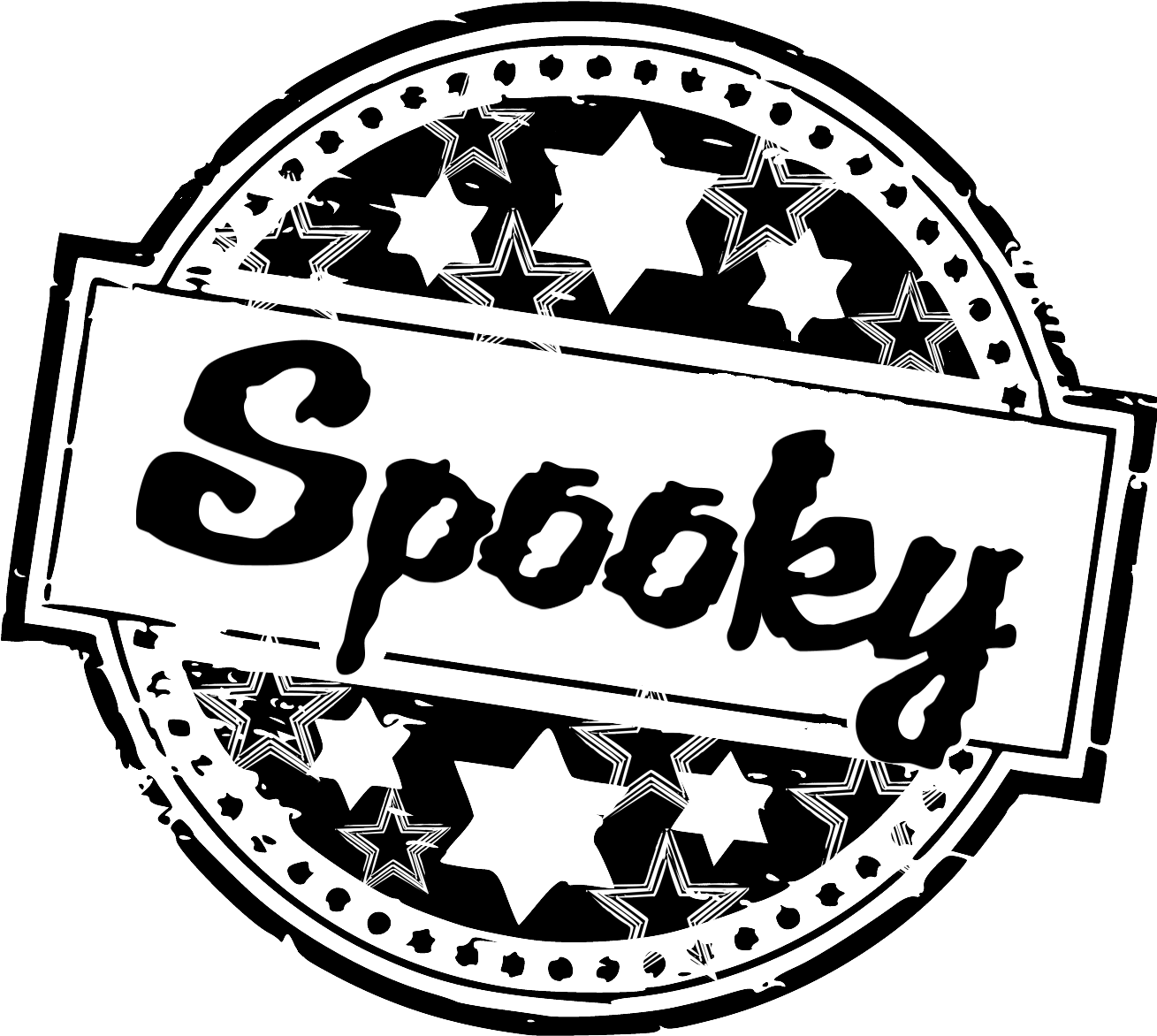 Printable Halloween Rounds - Vector Graphics (1500x1300), Png Download