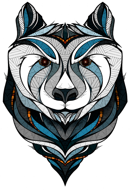 By Andreas Preis - Landyachtz Bear (600x771), Png Download
