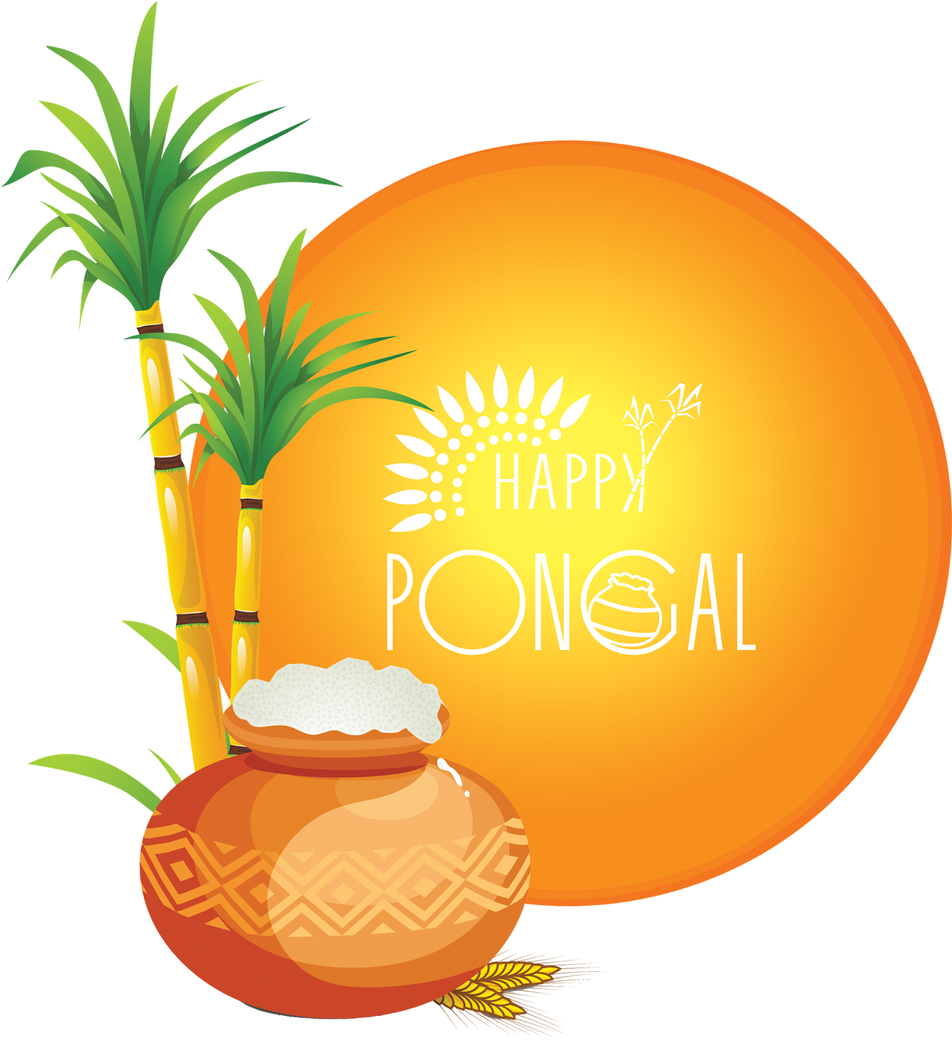 Here Is Sankranti Muggula Kunda Cutting File In Png - Thai Pongal (1522x1600), Png Download